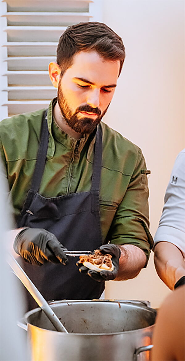 Innovative Kreation Stuttgarter Spitzengastronomie